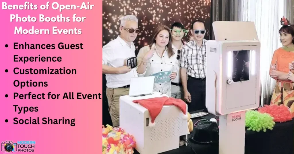 Benefits of Open-Air Photo Booths for Modern Events