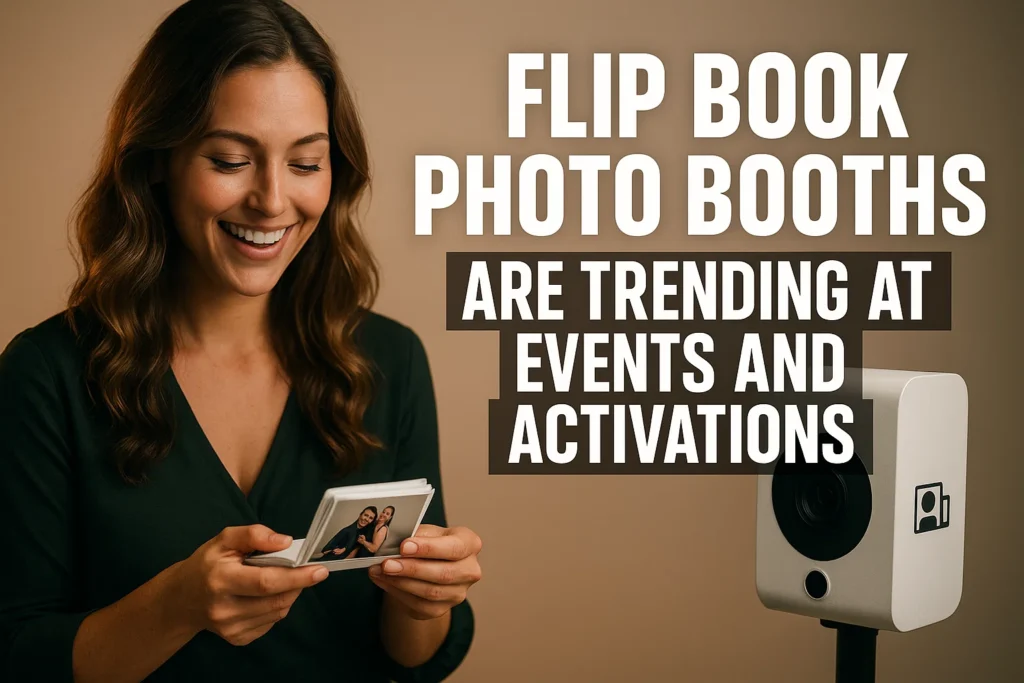 Flip Book Photo Booths Are Trending at Events and Activations