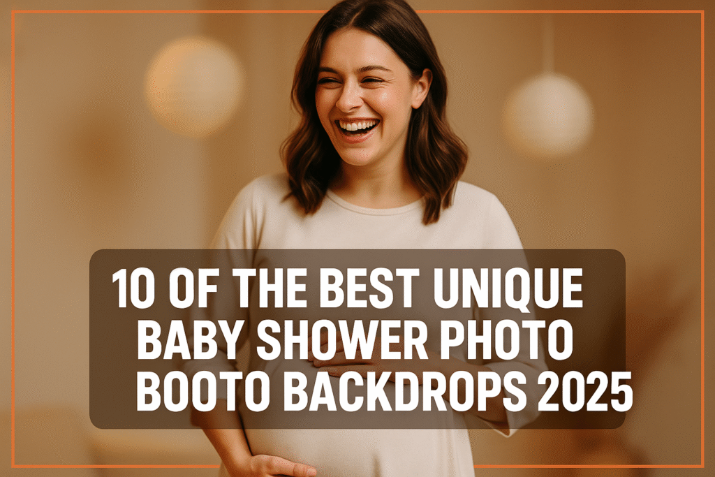 baby shower photo booth backdrops